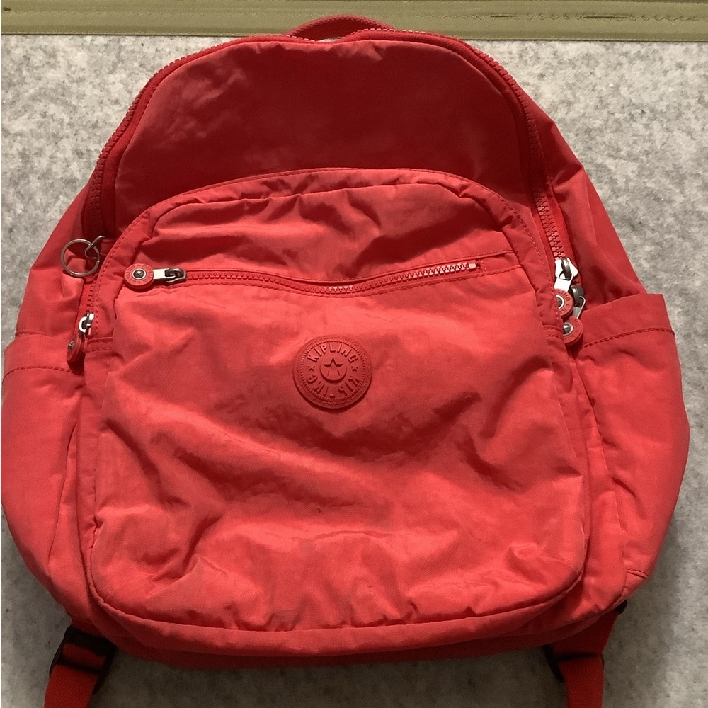 Kipling Live Light Backpack Travel School Book Hiking Everyday Roomy Backpack